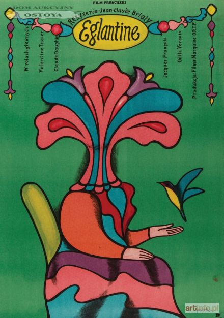 FLISAK Jerzy | Plakat do filmu EGLANTINE, 1973