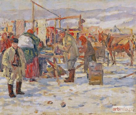 BŁOCKI Włodzimierz | Jarmark w Zakopanem, 1915