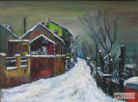 HABER Aron | Village en hiver