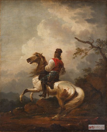 ORŁOWSKI Aleksander | Kozak na koniu (Hajdamaka na koniu), około 1803 r.