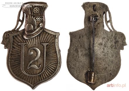 ODZNAKA 2 PUŁKU UŁANÓW LEGIONOWYCH wz. 1921