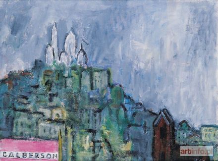 CZAPSKI Józef | PEJZAŻ PARYSKI - MONTMARTRE, 1973