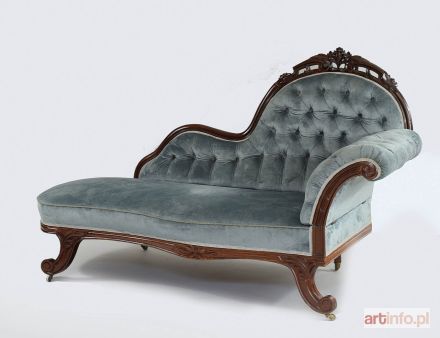 Szezlong w stylu Ludwika Filipa