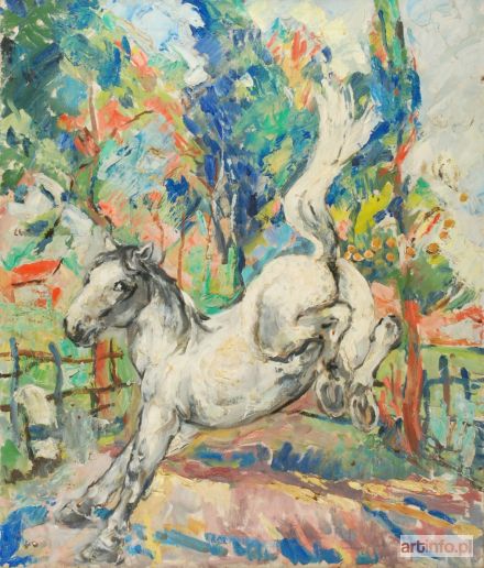 BILIŃSKI Roman | Biały koń [Cavallo in bianco], 1961