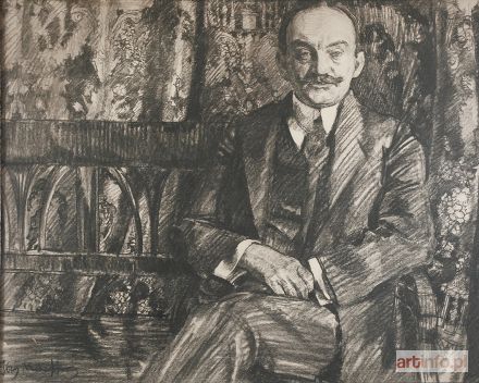 MEHOFFER Józef | Portret doktora Adama Rydla, przed 1913