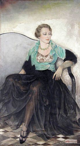 RUDNICKI Jan | PORTRET WŁADYSŁAWY REYNELOWEJ, 1931 r.