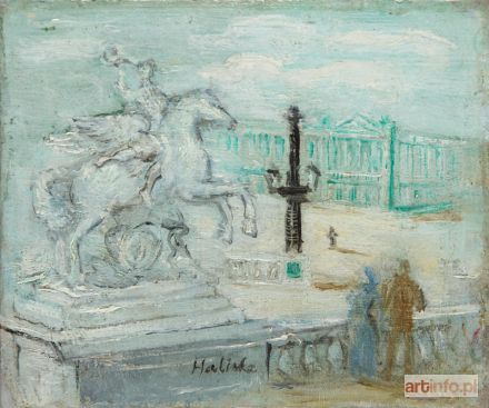 HALICKA Alicja | Place de la Concorde (studium do obrazu)