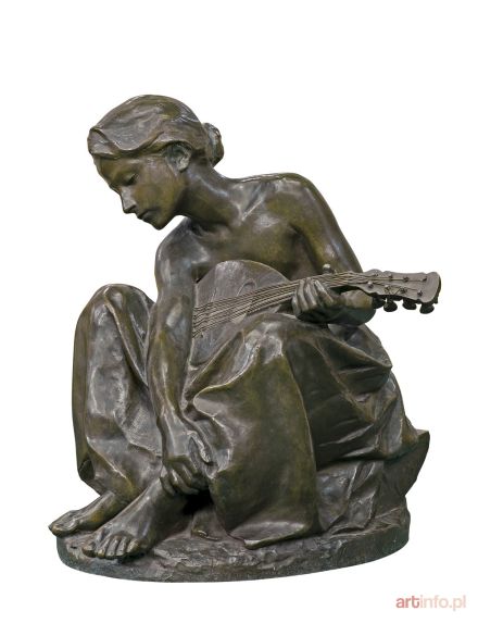 GLICENSTEIN Henryk | DZIEWCZYNKA Z MANDOLINĄ, 1897