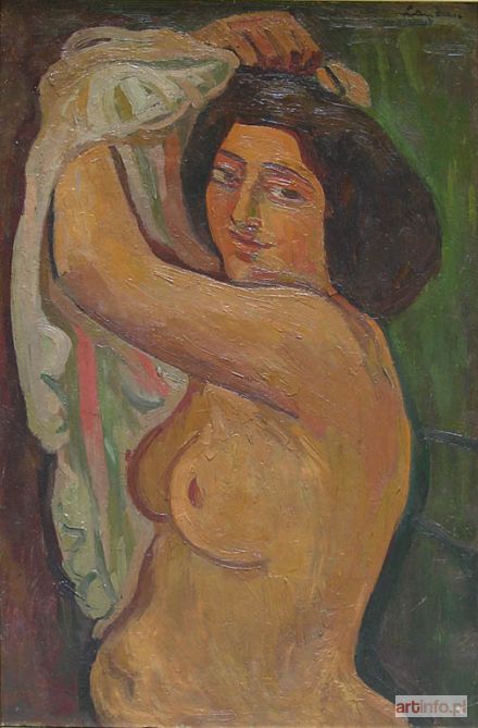 LANDAU Zygmunt (Sigmond) | Femme a sa toilette (1926)