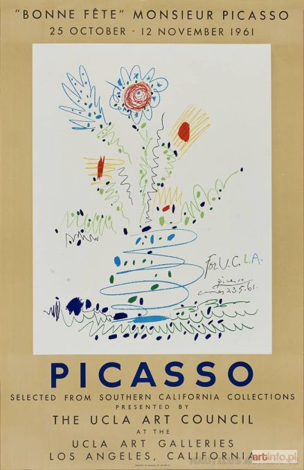 PICASSO Pablo | Bonne fęte, Monsieur Picasso, 1961