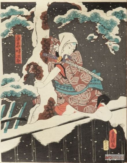 KUNISADA Utagawa | Aktor teatru kabuki