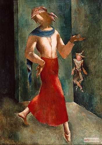 ZAK Eugeniusz | Kobieta i pajac, 1924