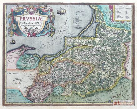 ORTELIUS Abraham | Prussiae vera descriptio