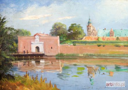 SKOVGAARD Vilhelm Theodor | WIDOK ZAMKU KRONBORG