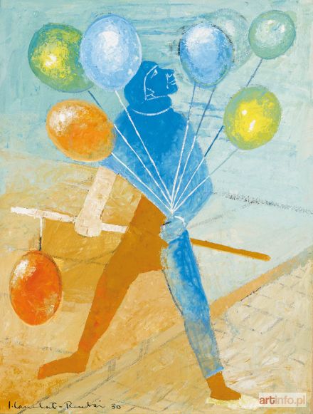 LAMBERT-RUCKI Jean | Męzczyzna z balonami, 1930