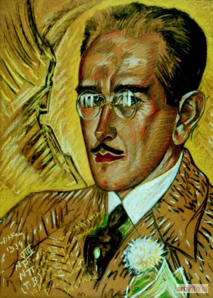 WITKACY - WITKIEWICZ Stanisław Ignacy | Portret Eugeniusz Konarskiego, 1934