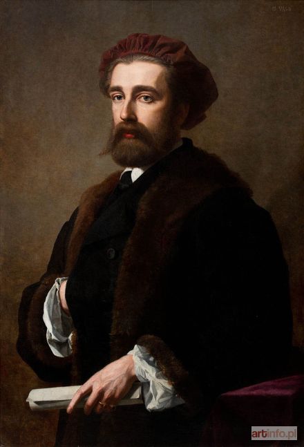 MNISZECH Jerzy Andrzej | PORTRET MĘŻCZYZNY, 1858