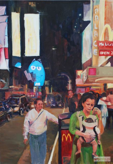 OROŃSKA Katarzyna (ORNO) | Time Square, 2010 r.