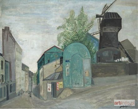 HECHT Józef | MOULIN DE LA GALETTE, OK. 1930