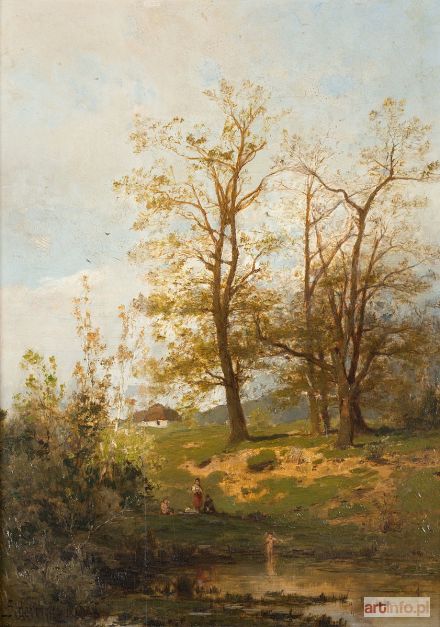 SIDOROWICZ Zygmunt | NAD ROZLEWISKIEM, 1880