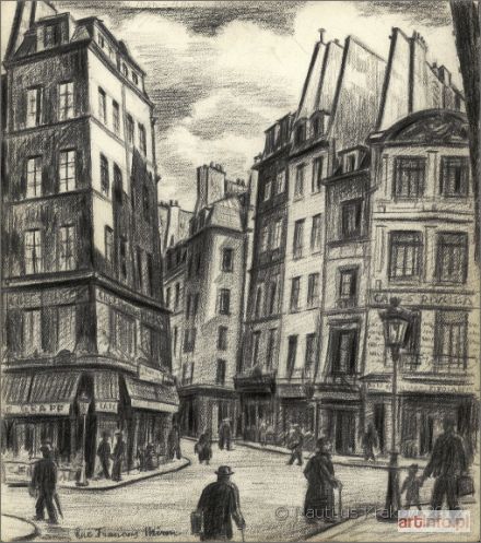 PŁOSZAY Leon | Paryż. Rue François-Miron, [1935-1937]