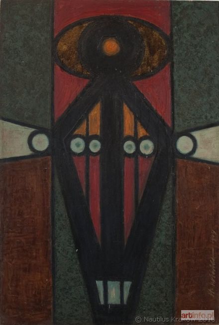 WAŁACH Stanisław | Figura astronautyczna, 1969