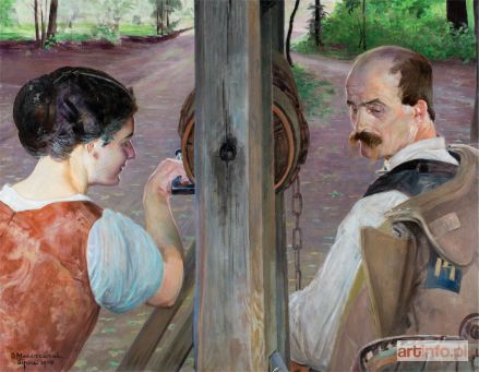 MALCZEWSKI Jacek | PRZY STUDNI, 1914