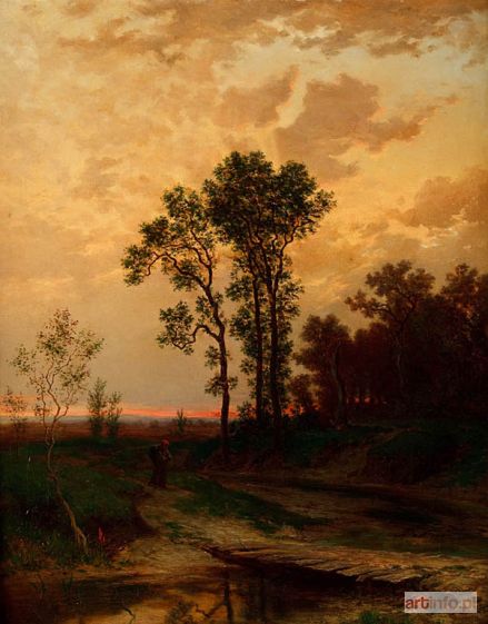 GĘDŁEK Ludwik | O zmierzchu, 1874