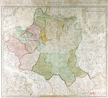 MAYER Tobias Johann | Mapa Polski