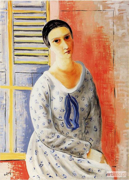 KISLING Mojżesz | PORTRAIT DE MADAME ANNA ZBOROWSKA, 1922