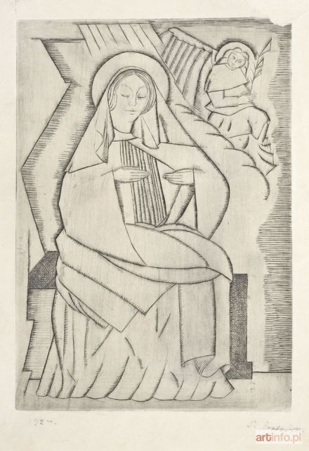 GRABOWSKI Stanisław | ZWIASTOWANIE, 1924