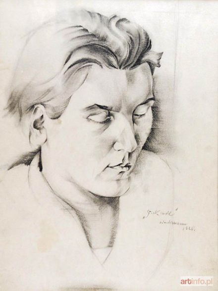 LINDEMAN Emil (LINDEMANN) | Portret kobiety, 1928