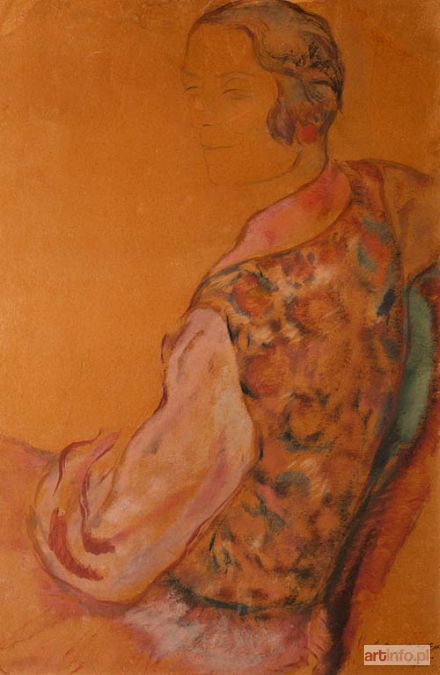 GOTTLIEB Leopold | Portret Zofii Nalepińskiej - Bojczukowej, 1927