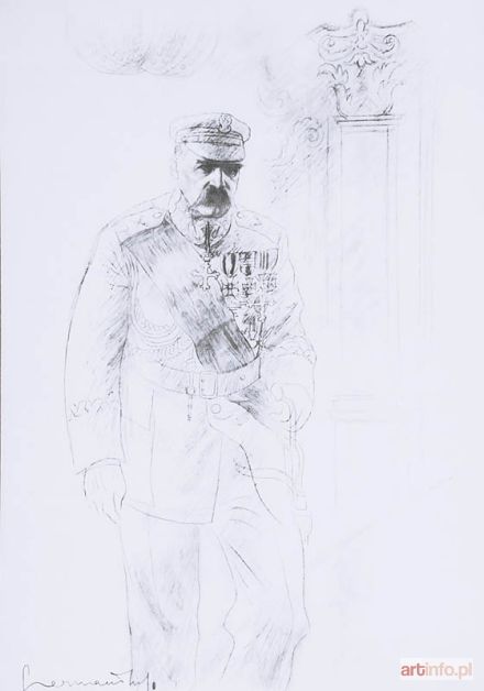 CZERMAŃSKI Zdzisław | Marszałek Józef Piłsudski - W Paryżu rok 1921, 1935