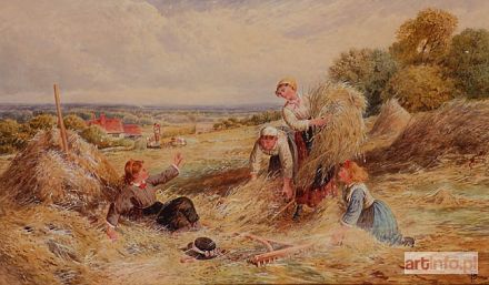 FOSTER Myles Birket | MŁODE DZIEWCZĘTA ZBIERAJĄCE KŁOSY