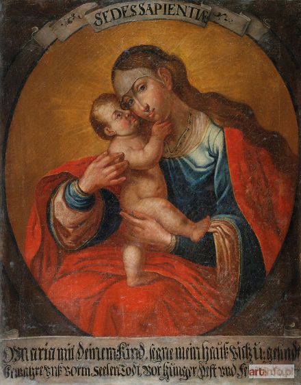 Malarz nieokreślony, XVII w. | Madonna z Dzieciątkiem