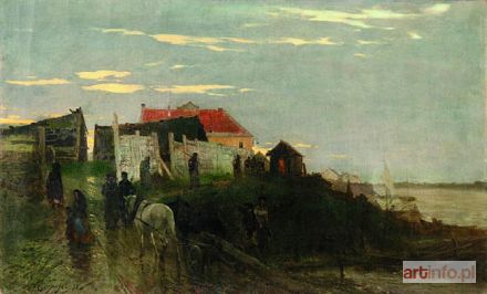 GIERYMSKI Maksymilian | Nad Wisłą, 1873