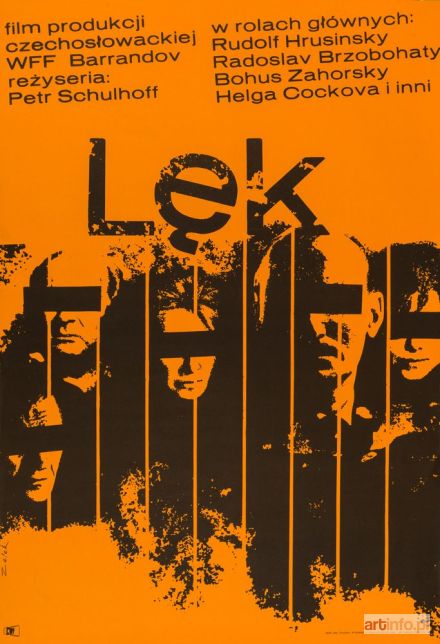 ZELEK Bronisław | Plakat do filmu LĘK, 1963