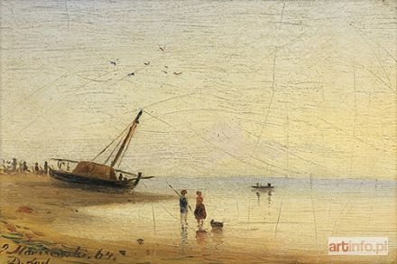 MARSZEWSKI Józef | NA BRZEGU MORZA, ok. 1860