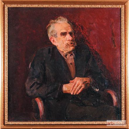 LENTZ Stanisław | Portret mężczyzny w fotelu