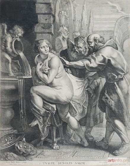 PAULUS Pontius | Wstrętna starcza miłość - Turpe senilis amor, 1624