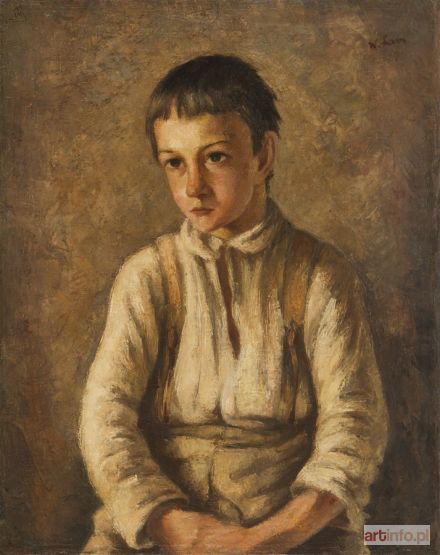 LAM Władysław | Wiejski chłopak, około 1928 r.