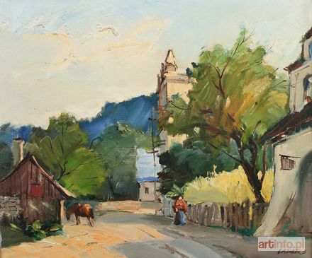 ŁAZOREK Stanisław Jan | Widok z Kazimierza, 1981 r.