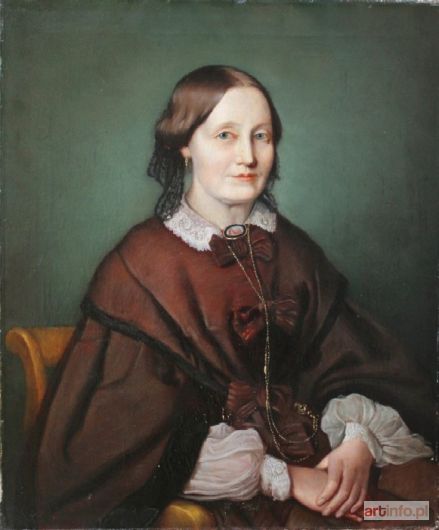 BAKAŁOWICZ Władysław | Portret kobiety (1862)