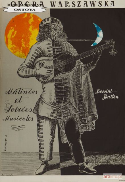 SROKOWSKI Jerzy | Plakat MATINÉS ET SOIRÉES MUSICALES, 1963