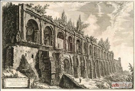 PIRANESI Giovanni Battista (Giambattista) | AVANZI DELLA VILLA DI MECENATE A TIVOLI