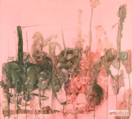 ŚWIESZEWSKI Maciej | Kompozycja abstrakcyjna w różu