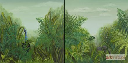 CAMPIO  | Jungle, dyptyk, 2018 r.