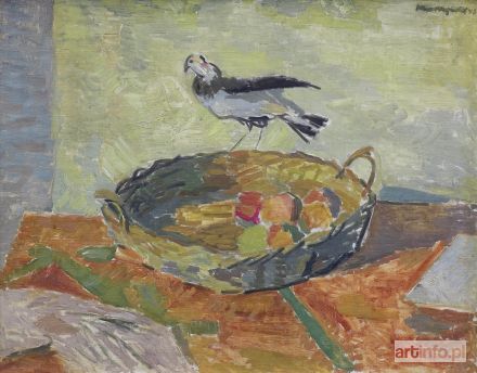 MARCZYŃSKI Adam | MARTWA NATURA Z PTASZKIEM, 1947