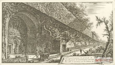 PIRANESI Giovanni Battista (Giambattista) | Sustrutioni di Clodio nella sua Ville sul monte Albano...